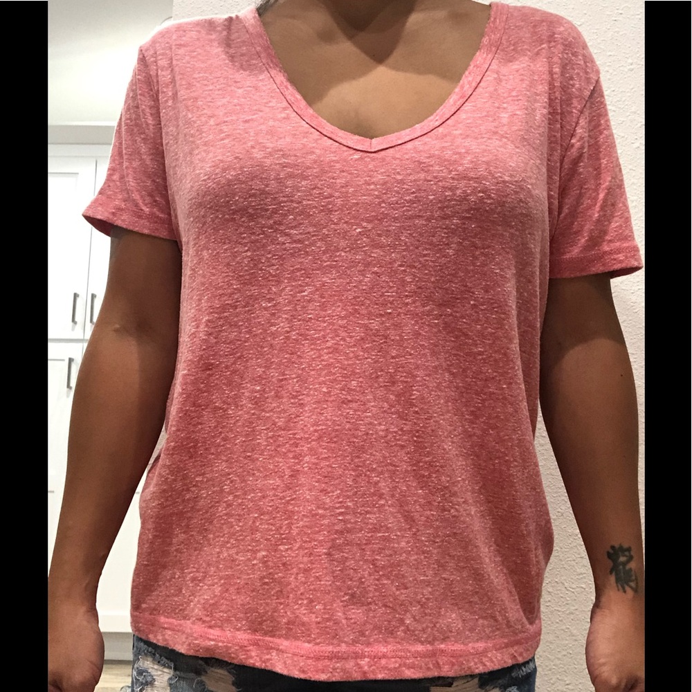 Forever 21 Mom Tee Maternity // Pink // Size S